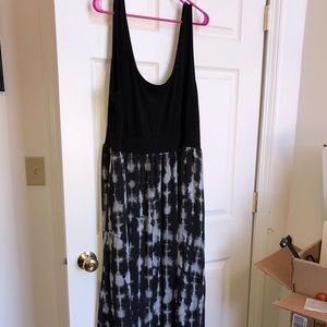 Tie Dye Chiffon Torrid Maxi Dress